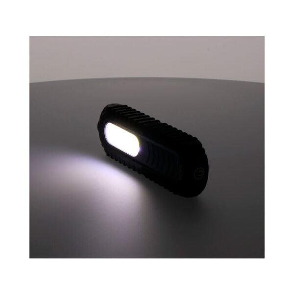 LINTERNA DE TRABAJO LED RECARGABLE CON USB. CON GANCHO + IMAN + SOPORTE. COB 5W 300 Lm / 3W 90 Lm - Imagen 8