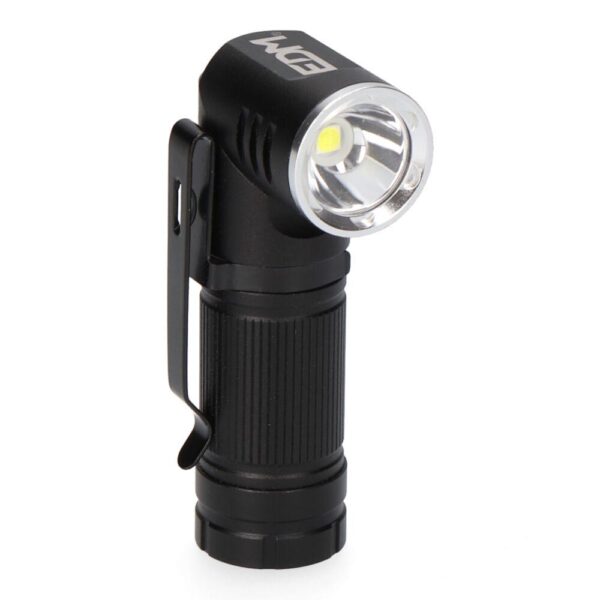 MINI LINTERNA LED 8W 450lm.CUERPO ALUMINIO, CABEZAL DIRECCIONABLE. RECARGABLE - Imagen 2