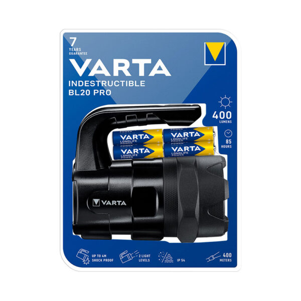 LINTERNA VARTA INDESTRUCTIBLE BL20 6W - Imagen 3