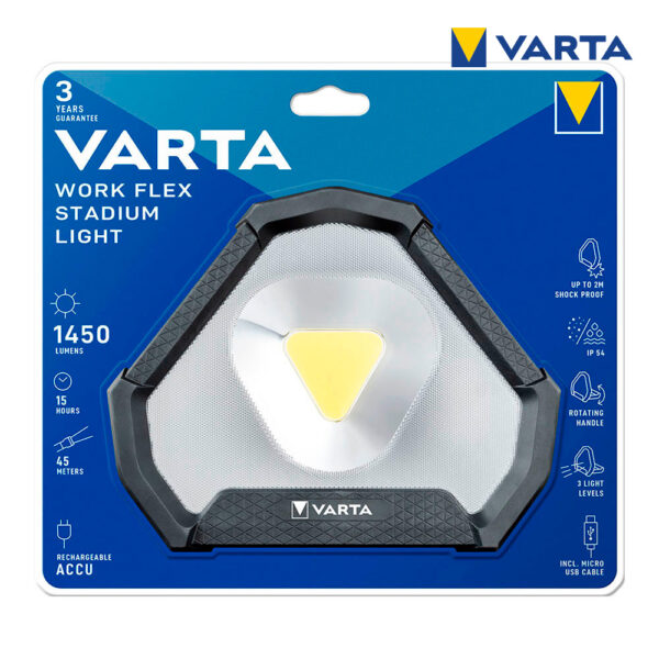 LINTERNA WORK FLEX STADIUM LIGHT VARTA - Imagen 3