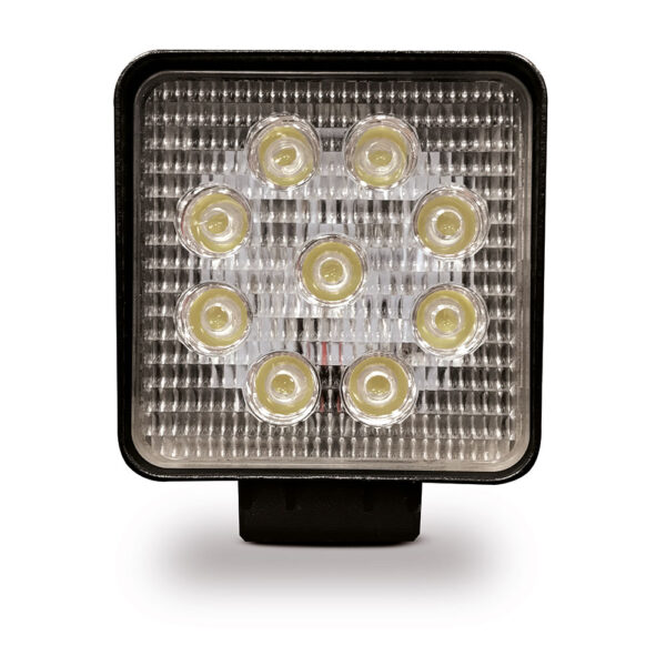 FARO DE TRABAJO CUADRADO 9 LEDS 27W 10-80V 2150Lm 60º GOODYEAR