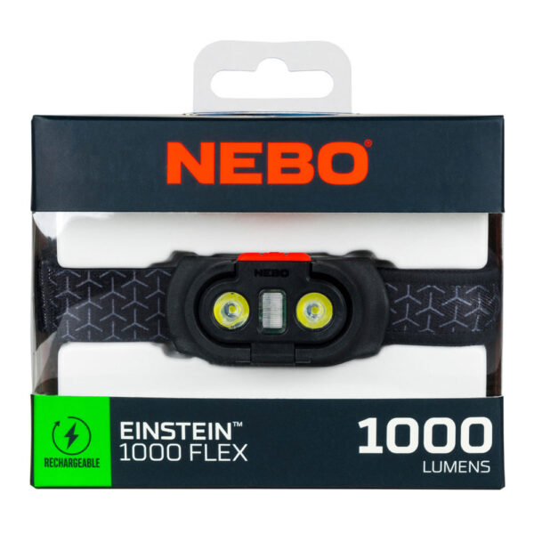 FOCO FRONTAL EINSTEIN™ 1000. FLEX RECARG/PILAS. NEBO - Imagen 5