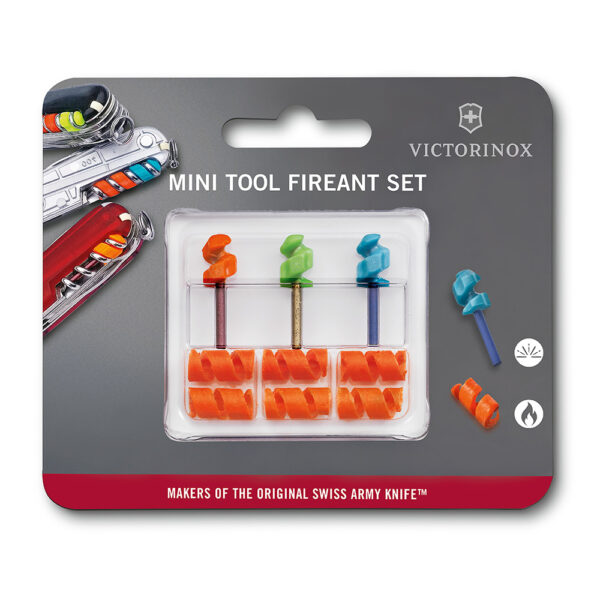 SET PARA HACER FUEGO NARANJA, MEDIDA 8x8x27mm, PESO 5G. VICTORINOX - Imagen 2