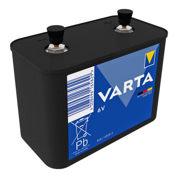 BATERIA VARTA 540-4R25-2 6V 136x73x125mm