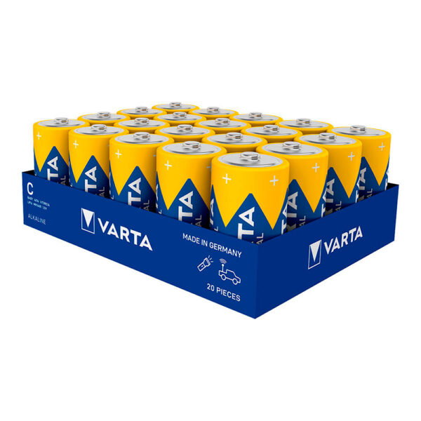 PACK DE 20 PILAS C - LR14 VARTA INDUSTRIAL PRO Ø26,2x50mm - Imagen 2