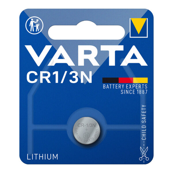 PILA VARTA LITHIUM CR11108 - CR1/3N 3V (BLISTER 1 unid.) Ø11,6x10,8mm