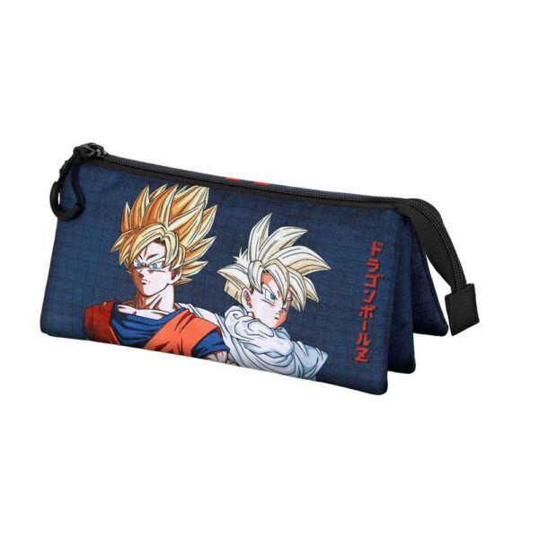 ESTUCHE TRIPLE BOLSILLOS DRAGON BALL, 1 L.