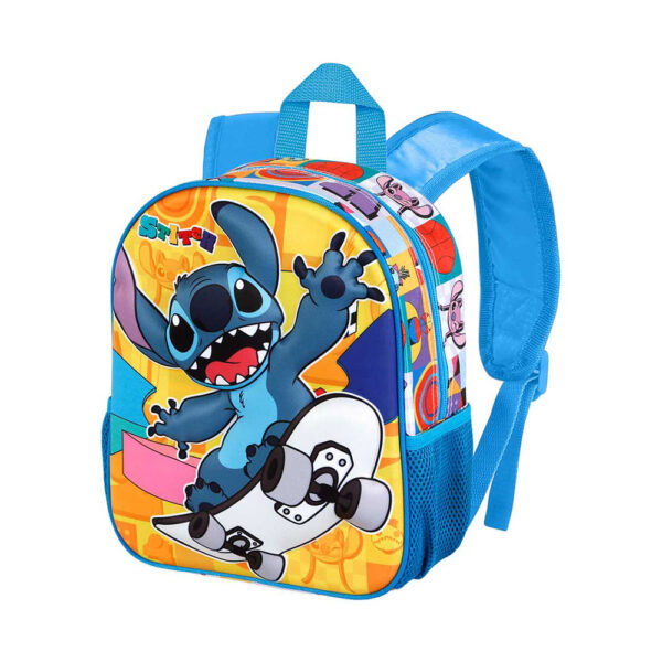 MOCHILA 3D PEQUEÑA LILO Y STITCH SKATER. 8,5 L. KARACTERMANIA