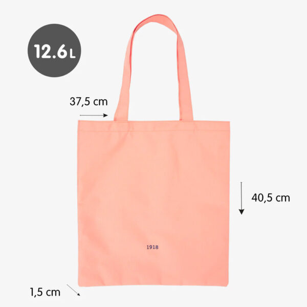 BOLSA TOTE BAG SERIE 1918 ROSA 12,6l. - Imagen 6