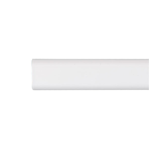 BARRA ARMARIO OVALADA METAL BLANCO 150CM CINTACOR - STORPLANET