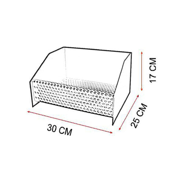 CESTA QUEMADOR DE PELLETS 30x25x17cm IMEX EL ZORRO - Imagen 2