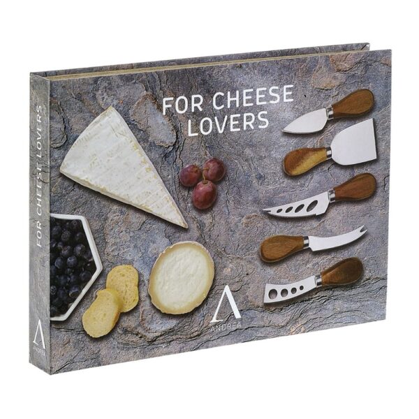 SET GOURMET CON 5 CUCHILLOS PARA EL QUESO CC65018 ANDREA HOUSE - Imagen 2