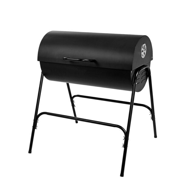 BARBACOA XL DE CARBON. COLOR NEGRO 79x71x90cm - Imagen 2