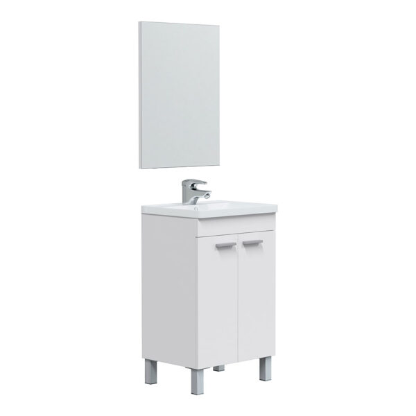 MUEBLE LAVABO 50 2 PUERTAS + ESPEJO KONCEPT - Imagen 2