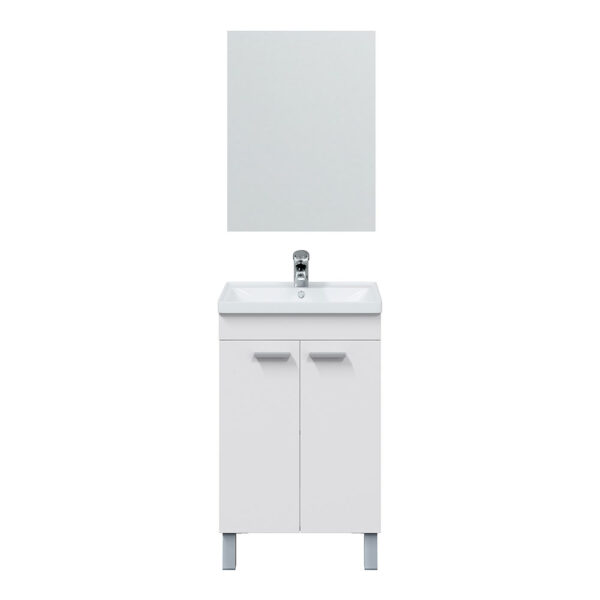 MUEBLE LAVABO 50 2 PUERTAS + ESPEJO KONCEPT - Imagen 3