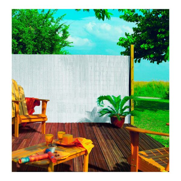 CAÑIZO OVAL PLASTICANE COLOR BLANCO 1x3m FAURA