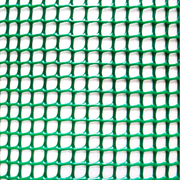 ROLLO DE MALLA LIGERA CADRINET COLOR VERDE 1x25m CUADRO: 4,5x4,5mm FAURA