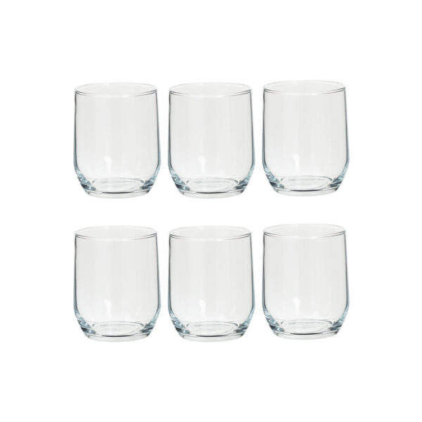 SET 6 VASOS DE AGUA DE CRISTAL COLECCION PAOL 31,5cl