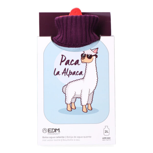 BOLSA DE AGUA CALIENTE. MODELO ALPACA POP STAR 2 L - Imagen 2