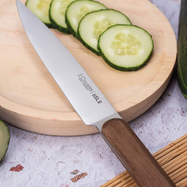 CUCHILLO COCINA OSLO 13 cm - 5" E 3 CLAVELES - Imagen 3