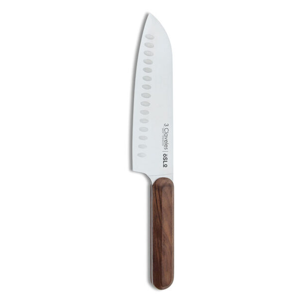 CUCHILLO SANTOKU OSLO 17,5 cm - 7" E 3 CLAVELES