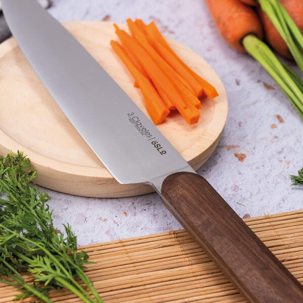 CUCHILLO COCINERO OSLO  20 cm - 8" E 3 CLAVELES - Imagen 3