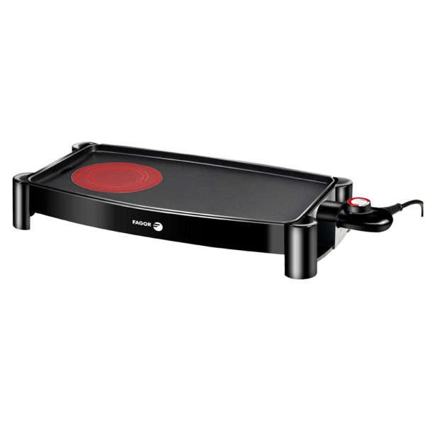 PLANCHA ANTIADHERENTE 2200W CON HOT ZONE FAGOR 54x27x9cm