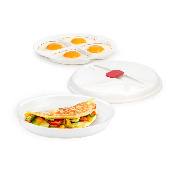 RECIPIENTE PARA TORTILLAS Y HUEVOS PURITY MICROWAVE