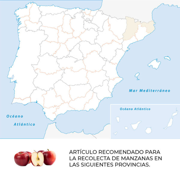 TIJERA PARA LA RECOLECCIÓN DE MANZANAS TICIMAM14-AM MANZANA NULES - Imagen 2