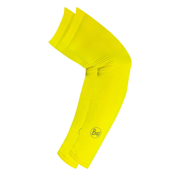 MANGA PARA BRAZO ARM SLEEVES AMARILLO FLUOR TALLA M BUFF