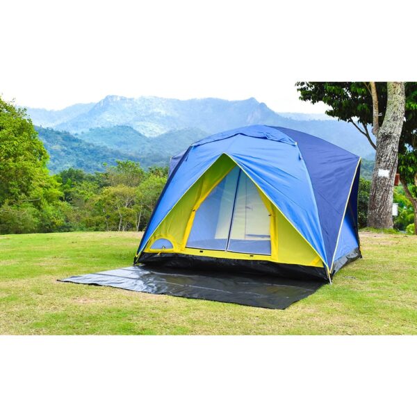 MALLA DE SUELO PARA CAMPING. COLOR VERDE 3x3m FUN&GO - Imagen 3