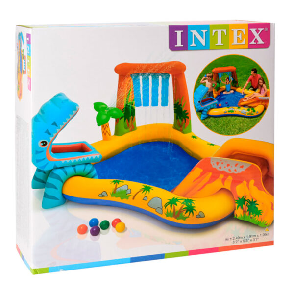 PISCINA INFANTIL HINCHABLE 'OCEAN PLAY CENTER'. 249x191x109cm - Imagen 2