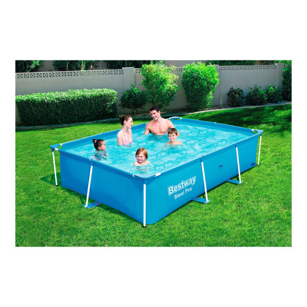 PISCINA POOL FRAME 259x170x61cm PVC BESTWAY 56403B - Imagen 2