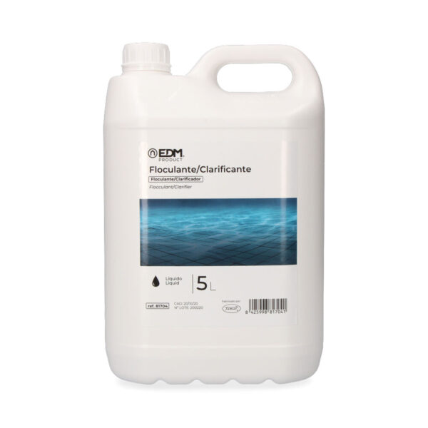 FLOCULANTE CLARIFICADOR LIQUIDO 5 L. FUSION