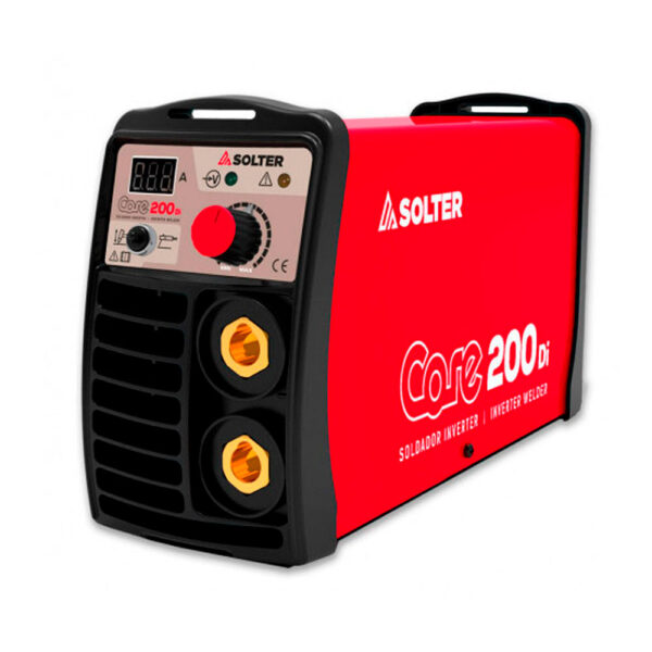 EQUIPO SOLDADOR INVERTER CORE 200Di CON ACCESORIOS SOLTER