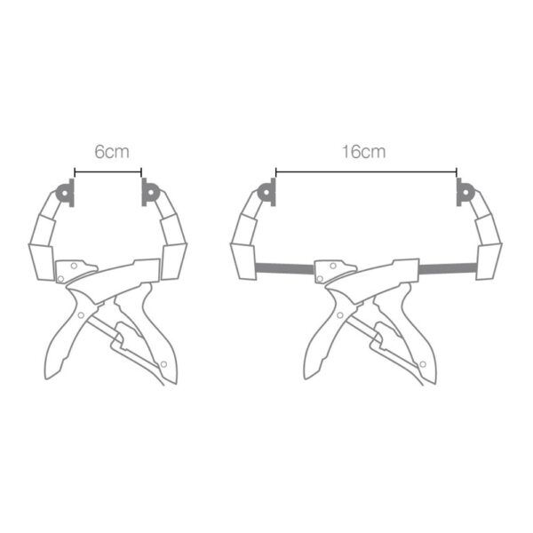 PINZA PRESIÓN EXTENSIBLE 16cm 52204 PIHER - Imagen 3