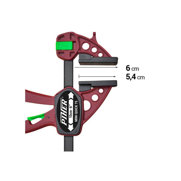 SARGENTO MINI QUICK-PIHER 30cm REF. 52430 - Imagen 2