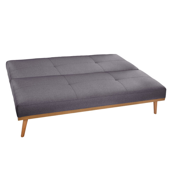 SOFA-CAMA GRIS OSCURO 182x80x80cm "DOHAN" - Imagen 2