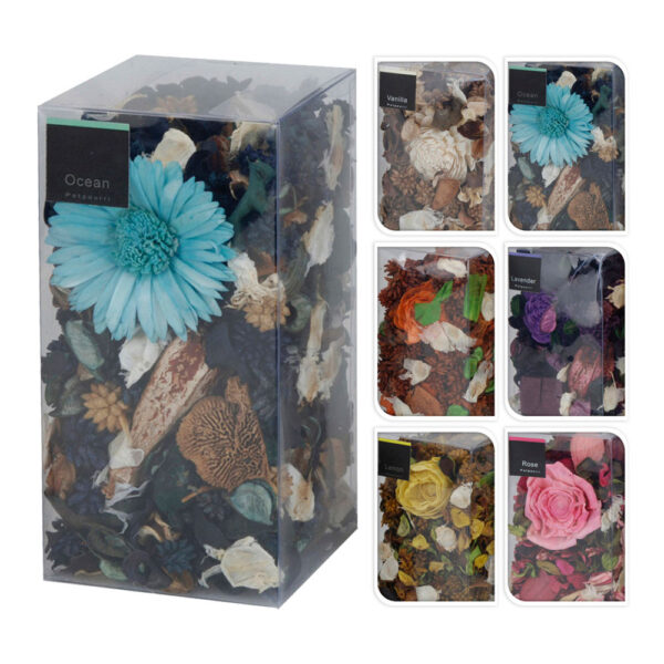 CAJA 250g FLORES CON AROMA MODELOS VARIOS