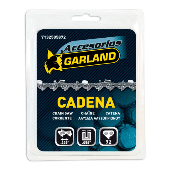 CADENA DE MOTOSIERRA PARA ESPADA DE 18" (45cm) 325"058"72 E 7132505872 GARLAND