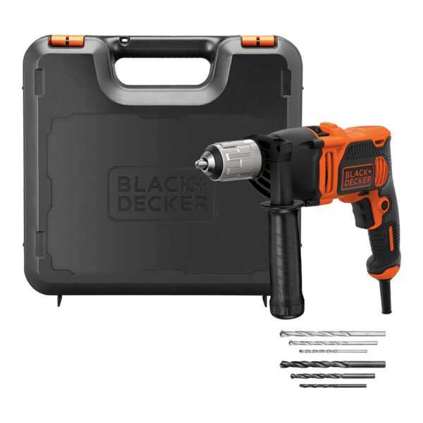 TALADRO PERCUTOR 850W BEH850K-QS BLACK+DECKER - Imagen 2