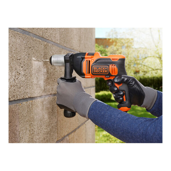 TALADRO PERCUTOR 850W BEH850K-QS BLACK+DECKER - Imagen 7