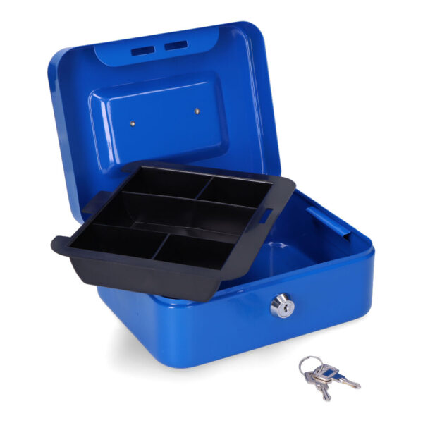 CAJA DE CAUDALES CFC09 200x160x90mm AZUL M13394 MICEL - Imagen 2