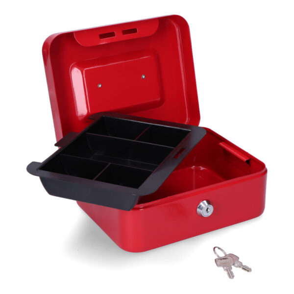 CAJA DE CAUDALES CFC09 200x160x90mm ROJO M13395 MICEL - Imagen 2