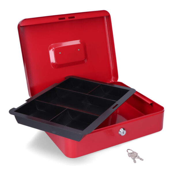 CAJA DE CAUDALES CFC09 300x240x90mm ROJO M13401 MICEL - Imagen 2