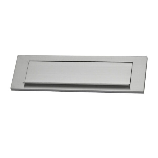 PLACA DE CARTAS PARA PUERTA DE ALUMINIO 25,2 x 7,5 cm