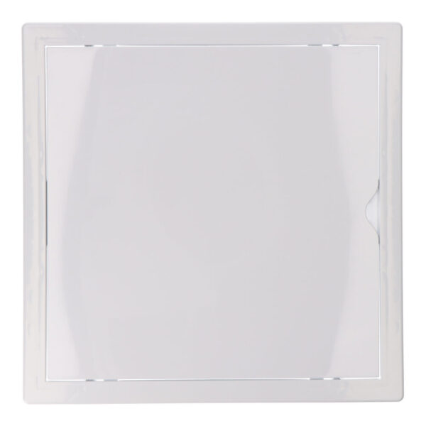 TAPA DE REGISTRO CUADRADA EMPOTRABLE ABS 30x30cm BLANCA