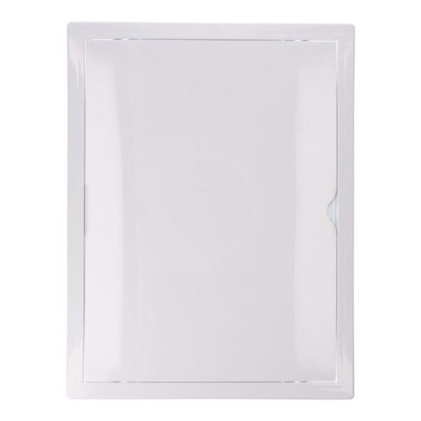 TAPA DE REGISTRO RECTANGULAR EMPOTRABLE ABS 30x40cm BLANCA