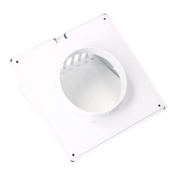 REJILLA VENTILACIÓN CON CAMPANA ABS Ø 100mm 170x170mm BLANCA - Imagen 2