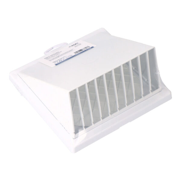 REJILLA VENTILACIÓN CON CAMPANA ABS Ø 100mm 170x170mm BLANCA - Imagen 3